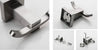 Patere salle de bain inox