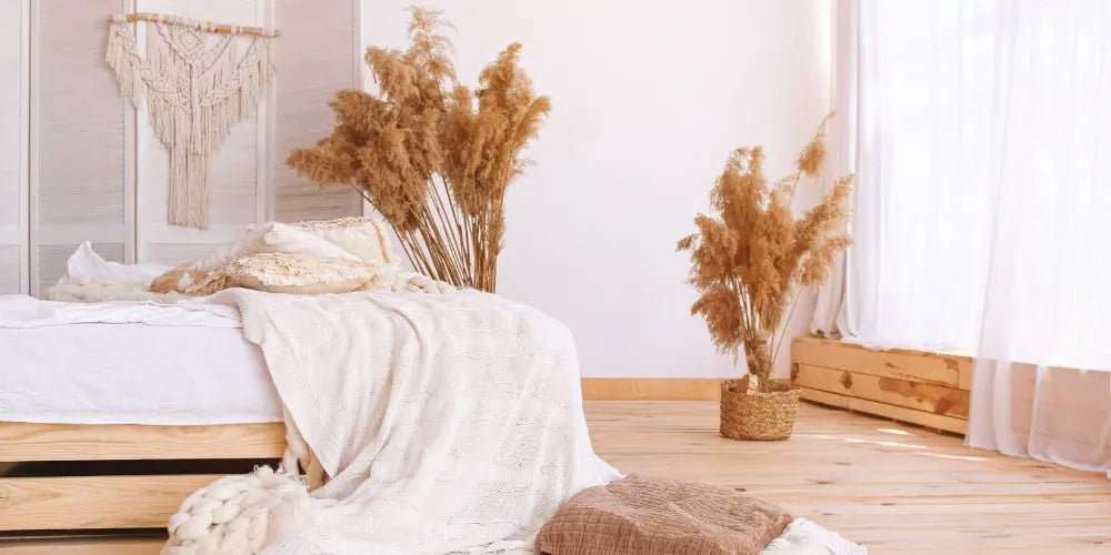 Créer une chambre lin et bois : inspiration douce et matières brutes