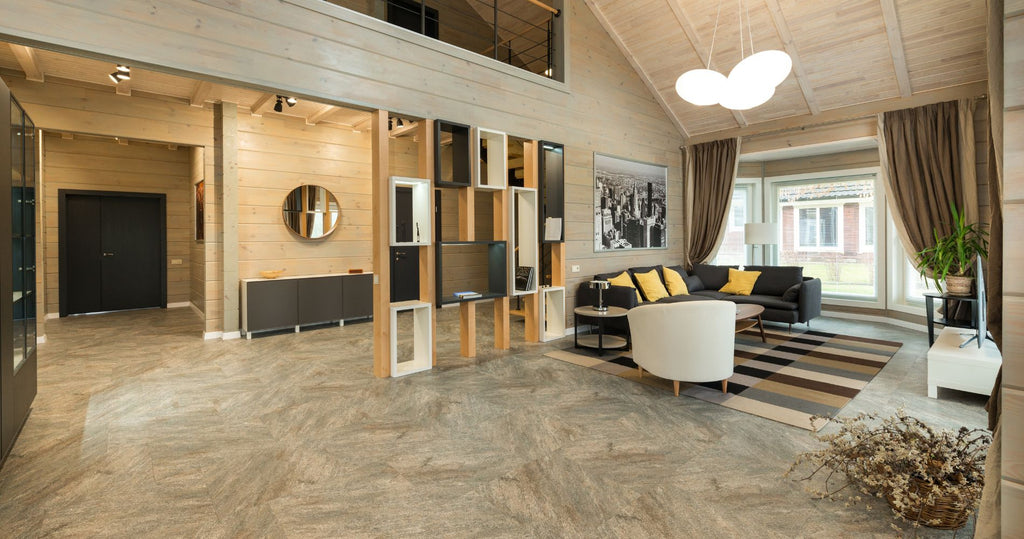 Délimiter une entrée dans un salon
