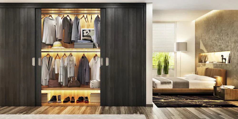 Pourquoi choisir un dressing d’angle avec porte coulissante