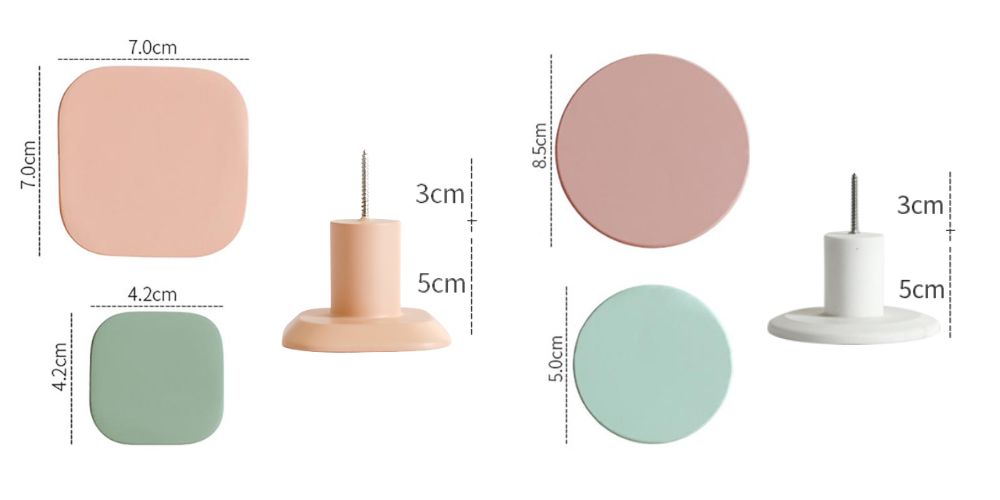 Moderne porte manteau mural design – Patère Murale™