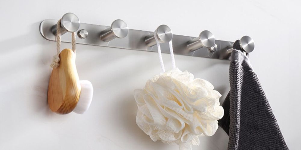 Patere salle de bain inox – Patère Murale™