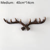Porte manteau bois de cerf