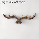 Porte manteau bois de cerf