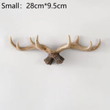 Porte manteau bois de cerf