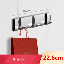 Porte manteau chambre gris