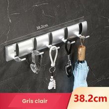 Porte manteau chambre gris