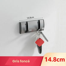 Porte manteau chambre gris