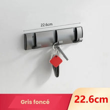 Porte manteau chambre gris