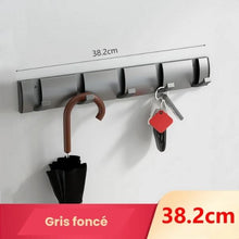 Porte manteau chambre gris