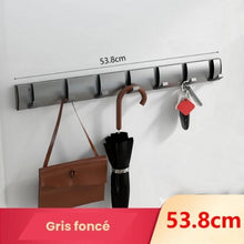 Porte manteau chambre gris