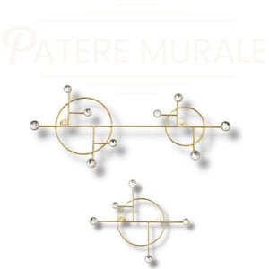 Patère crochet simple Doré - Chloe | Leroy Merlin