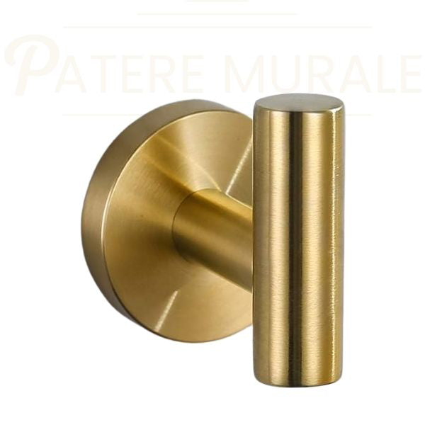 Patère dorée