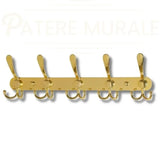 Patère inox doré