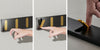 patères design minimaliste rétractable